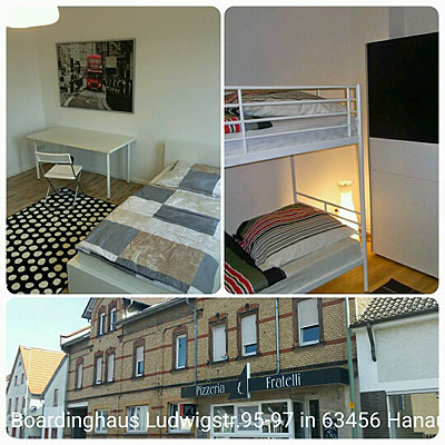 Boardinghouse Ludwigstrasse 95 -97, 63456 Hanau