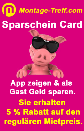Sparschwein App - 5 % Rabatt für Gäste bei Vorlage der Sparschwein App